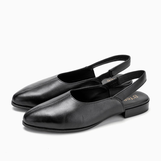 Slingback Shoe - ANNA_CA_25099_BK