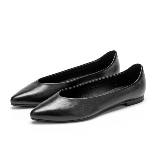 Pointed Toe Ballerina - ROSE_CA_25093_BKUL