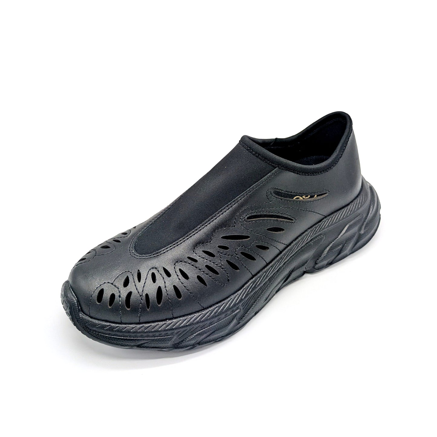 Lazer-cut Sneaker - YH25012_SN_26008_BK