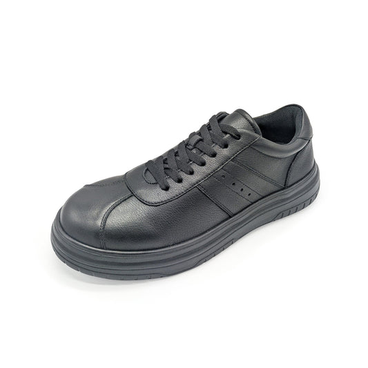 Leather Sneaker - YH25012_SN_26025_BK