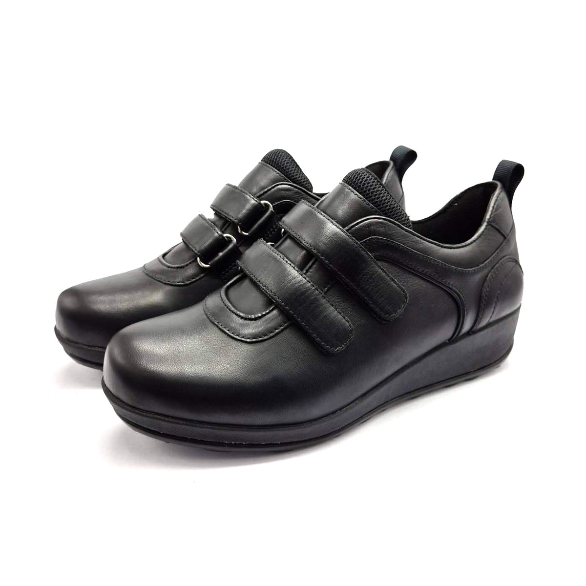Double-strap Shoe  - 1550_CA_26080_BK
