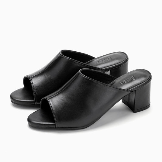Heeled Sandal - CLABB_SA_25035_BK