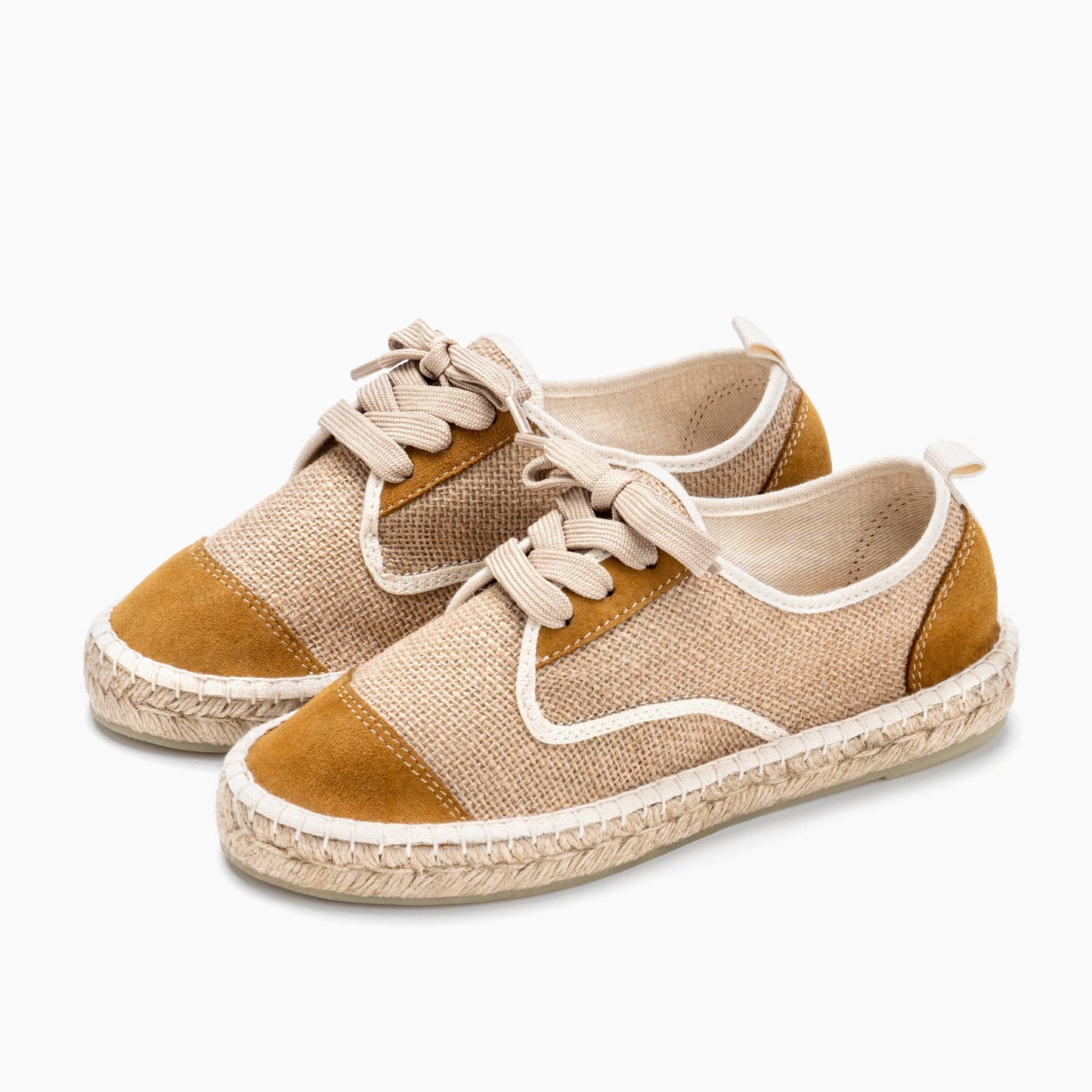 Lace-up Shoes - FLORAL_CA_25048_OL