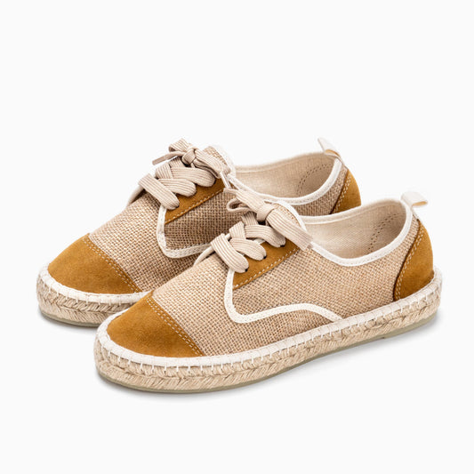 Lace-up Shoes - FLORAL_CA_25048_OL
