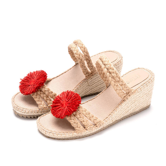 Wedge Sandal - PS01_SA_409_RD