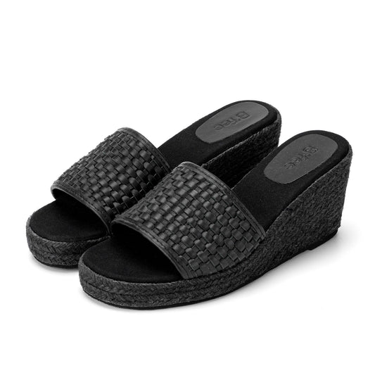 Wedge Sandal - PS01_SA_411_BK