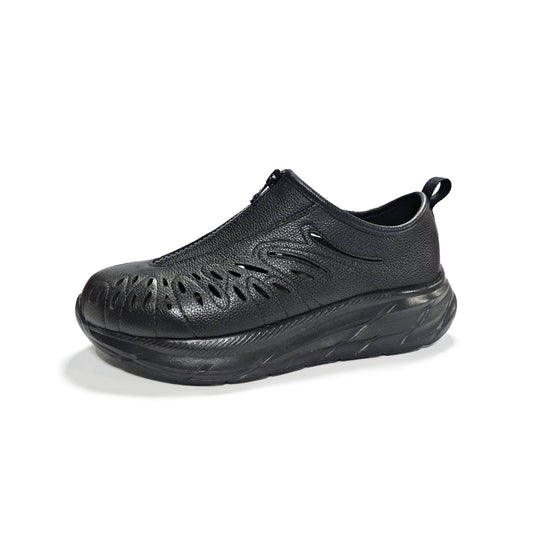 Lazer-cut Sneaker - SK02_SN_26009_BK