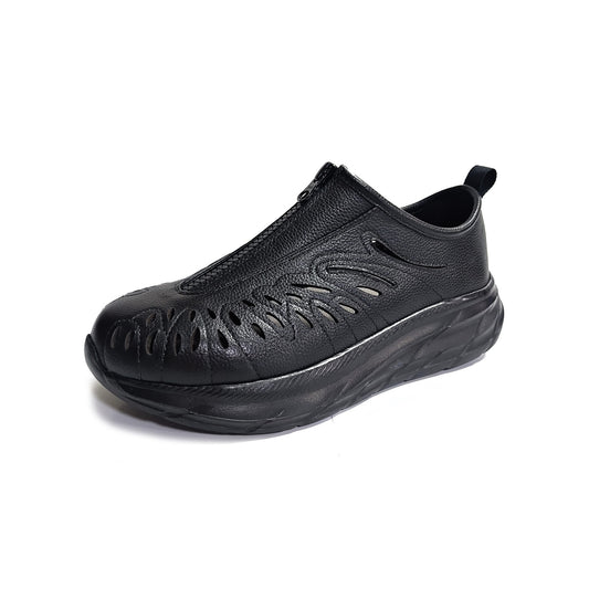 Lazer-cut Sneaker - SK02_SN_26009_BK