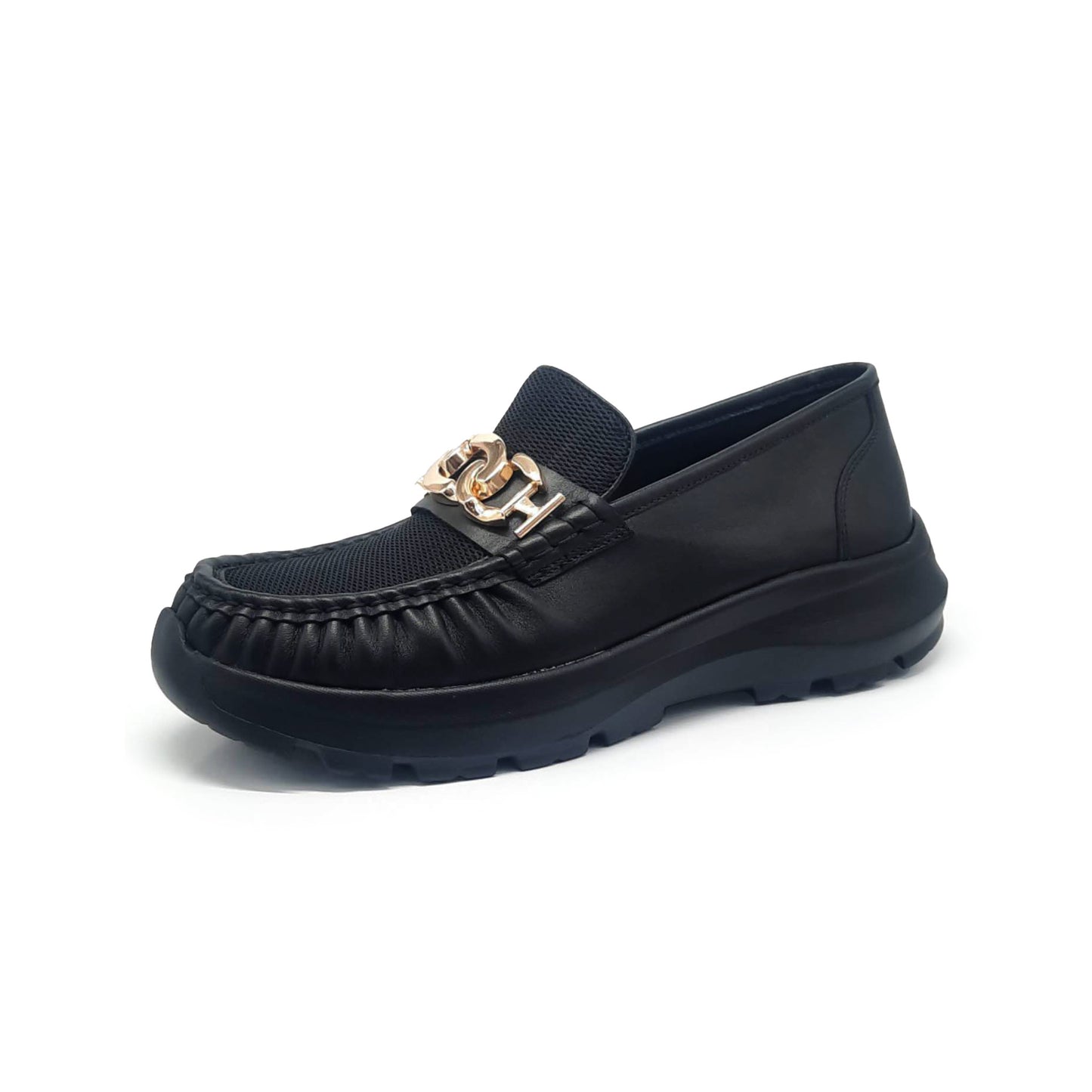 Loafer Sneaker - YH25023_CA_26016_BK